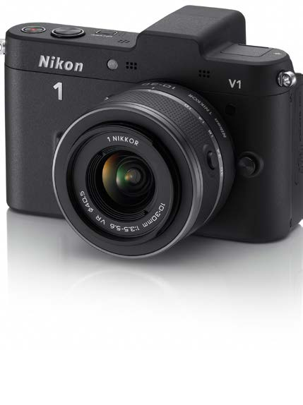 Nikon 1 V1 compact system camera with kit lens