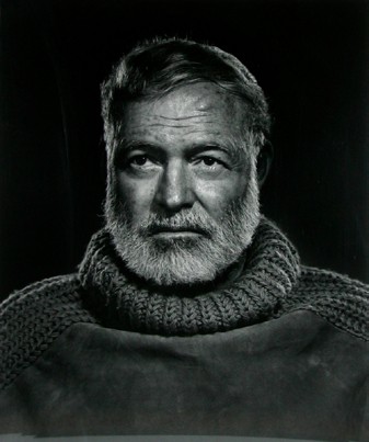 Yousuf Karsh portrait of Ernest Hemingway, 1957