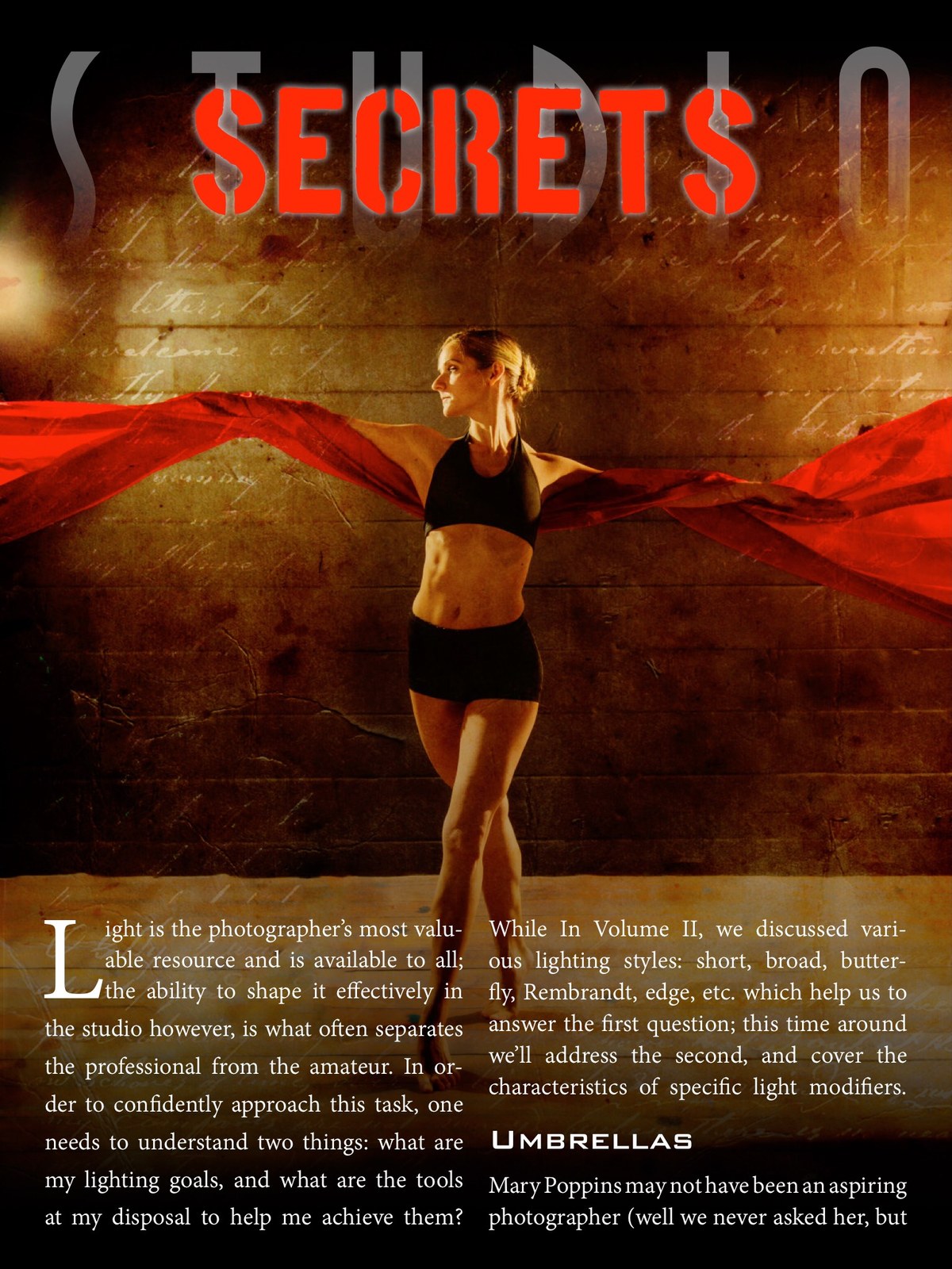 Studio Secrets &mdash; DarkroomPro spread