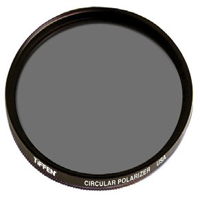 A Tiffen circular polarizer filter